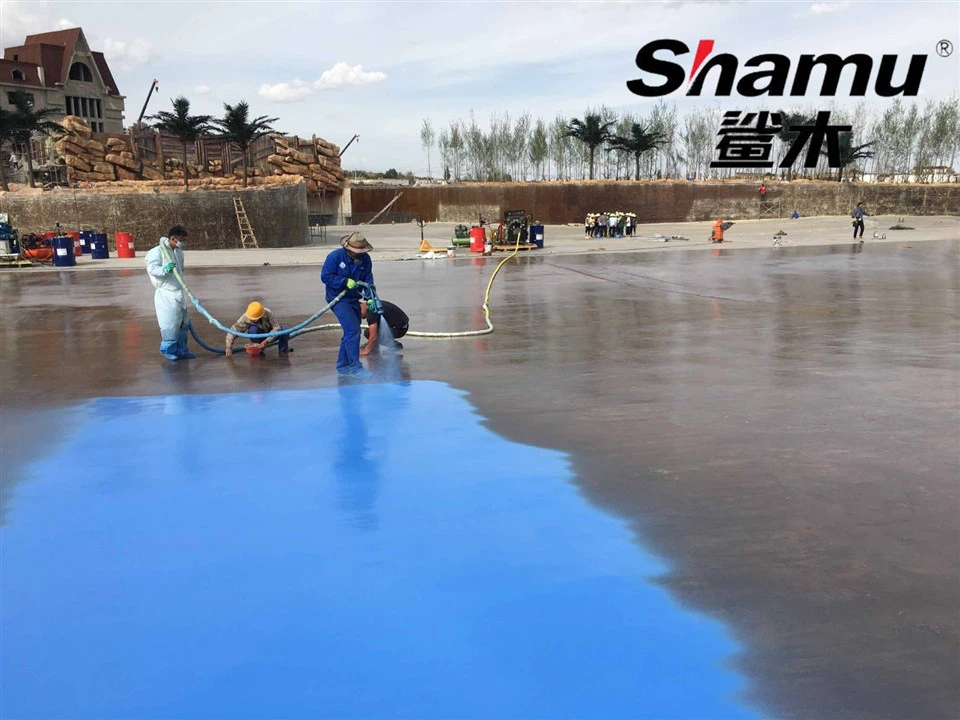Polyurea Coating For Pools Elastomer Polyurea Waterproof Coating
